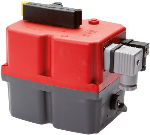 Exemplary representation: Electrically powered part-turn actuators, special industrial actuators