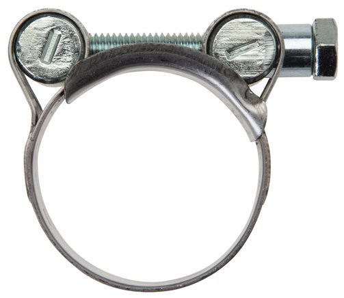 Exemplary representation: hinge bolt clamp